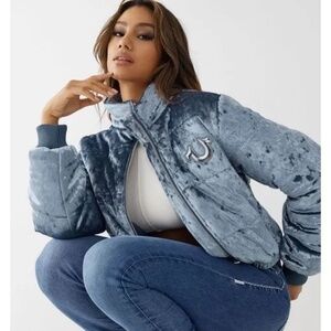 True Religion Velvet Puffer limited edition